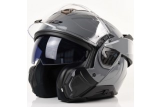 CASCO MODULARE REVERSIBILE LS2 ADVANT II FF910 SOLID NARDO GREY