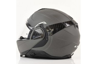 CASCO MODULARE REVERSIBILE LS2 ADVANT II FF910 SOLID CONCRETE