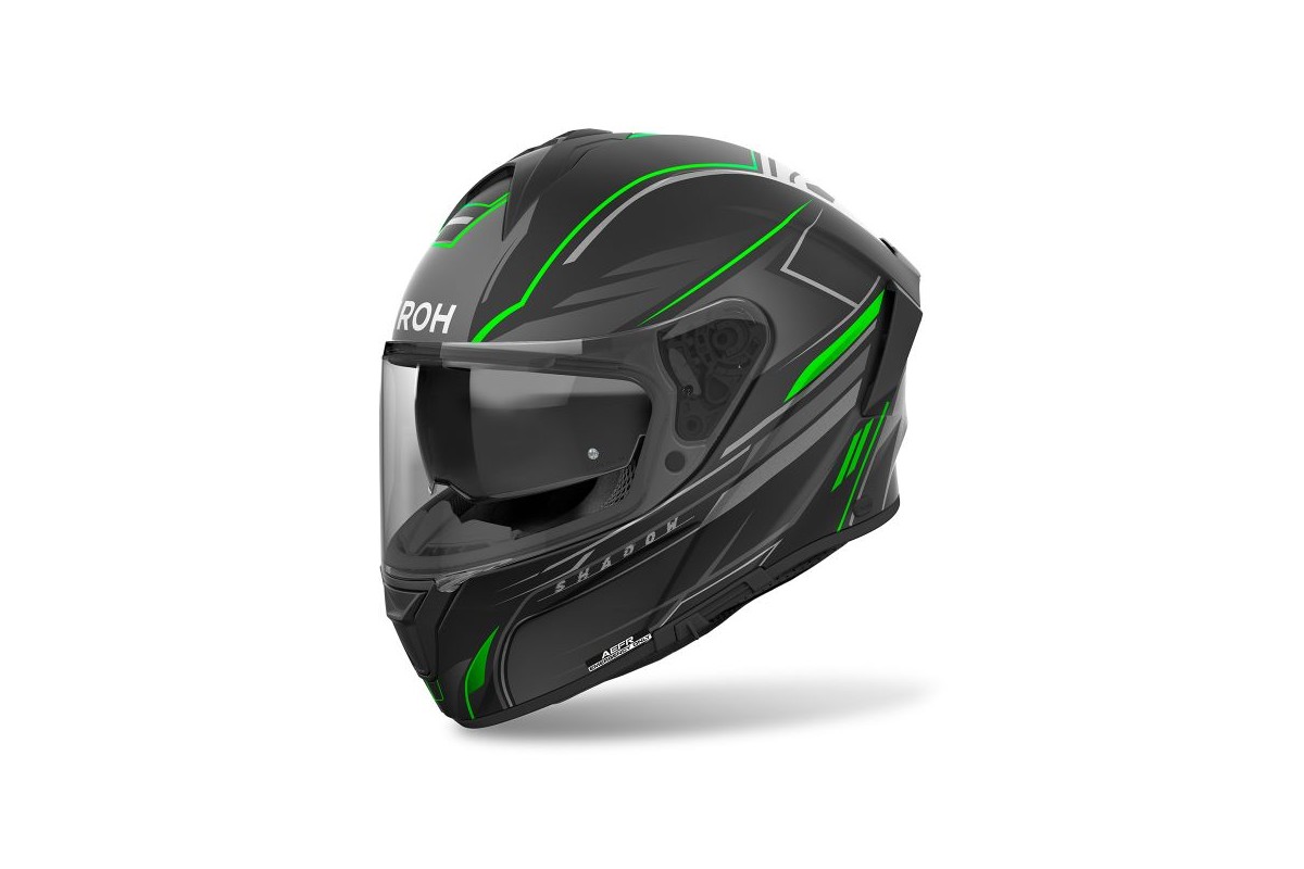 CASCO INTEGRALE AIROH SPARK 2 SHADOW GREEN MATT