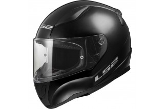 CASCO INTEGRALE LS2 RAPID II FF353 NERO LUCIDO