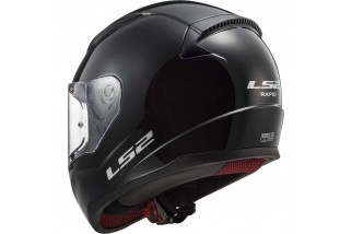 CASCO INTEGRALE LS2 RAPID II FF353 NERO LUCIDO