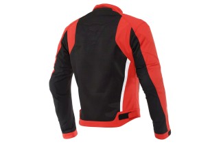 HYDRAFLUX 2 AIR D-DRY® - GIACCA MOTO IMPERMEABILE UOMO BLACK/LAVA RED