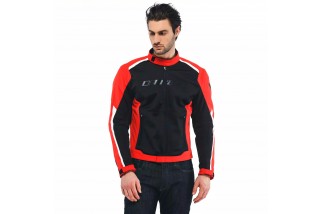 HYDRAFLUX 2 AIR D-DRY® - GIACCA MOTO IMPERMEABILE UOMO BLACK/LAVA RED