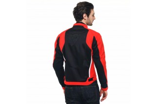 HYDRAFLUX 2 AIR D-DRY® - GIACCA MOTO IMPERMEABILE UOMO BLACK/LAVA RED