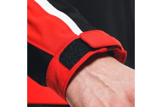 HYDRAFLUX 2 AIR D-DRY® - GIACCA MOTO IMPERMEABILE UOMO BLACK/LAVA RED