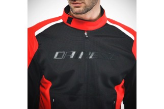 HYDRAFLUX 2 AIR D-DRY® - GIACCA MOTO IMPERMEABILE UOMO BLACK/LAVA RED