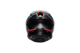 CASCO INTEGRALE AGV K6 S IN FIBRA CARBOARAMIDICA ECE 2206 KARVE MATT BLACK/GREY/RED