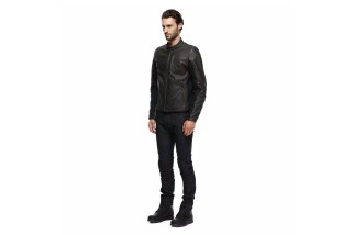 DAINESE ISTRICE - GIACCA MOTO IN PELLE UOMO DARK BROWN
