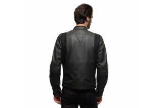 DAINESE ISTRICE - GIACCA MOTO IN PELLE UOMO DARK BROWN