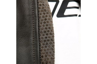 DAINESE ISTRICE - GIACCA MOTO IN PELLE UOMO DARK BROWN