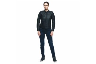 DAINESE ITINERE - GIACCA MOTO IN PELLE DONNA BLACK