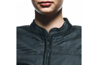 DAINESE ITINERE - GIACCA MOTO IN PELLE DONNA BLACK