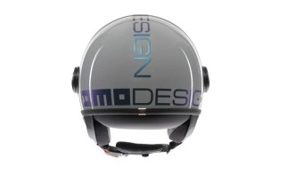 CASCO MOTO JET MOMODESIGN FGTR CLASSIC FLIP E2206 BLUE/FUCSIA