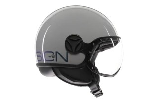 CASCO MOTO JET MOMODESIGN FGTR CLASSIC FLIP E2206 BLUE/FUCSIA