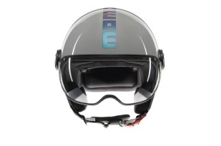 CASCO MOTO JET MOMODESIGN FGTR CLASSIC FLIP E2206 BLUE/FUCSIA