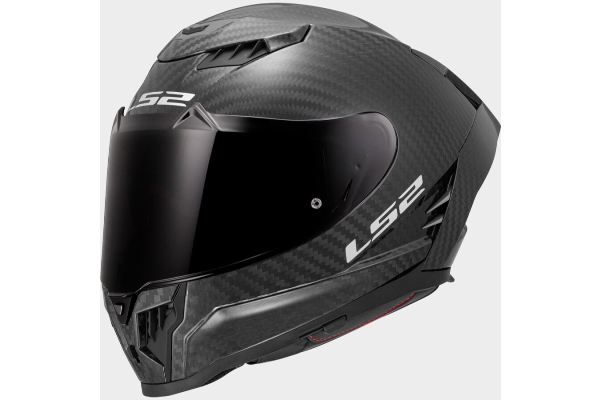 CASCO INTEGRALE IN CARBONIO LS2 DRAGON FF807 MATT