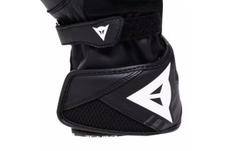 DAINESE REACTO CARBON - GUANTI MOTO LUNGHI IN PELLE UOMO BLACK/ANTHRACITE