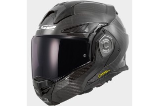 LS2 ADVANT X CARBON FF901 CASCO MODULARE REVERSIBILE 180° GLOSS BLACK