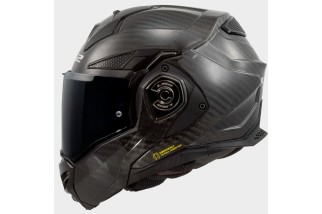 LS2 ADVANT X CARBON FF901 CASCO MODULARE REVERSIBILE 180° GLOSS BLACK