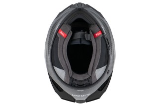 CASCO INTEGRALE AIROH MATRYX CARBON GLOSS