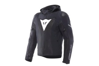 DAINESE SUPER SPRINT AIR TEX - GIACCA MOTO ESTIVA IN TESSUTO UOMO BLACK/WHITE