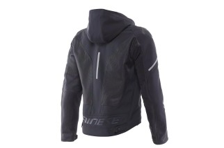 DAINESE SUPER SPRINT AIR TEX - GIACCA MOTO ESTIVA IN TESSUTO UOMO BLACK/WHITE