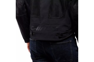 DAINESE SUPER SPRINT AIR TEX - GIACCA MOTO ESTIVA IN TESSUTO UOMO BLACK/WHITE