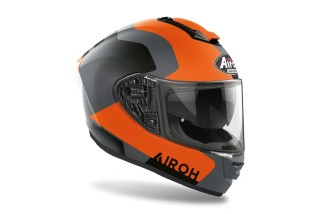 AIROH CASCO INTEGRALE IN FIBRA ST.501 DOCK ORANGE MATT TG. XL
