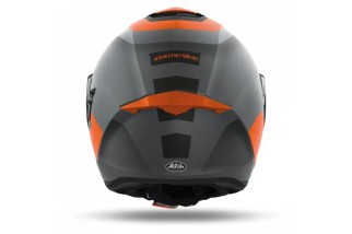 AIROH CASCO INTEGRALE IN FIBRA ST.501 DOCK ORANGE MATT TG. XL