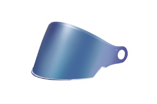 VISIERA SPECCHIATA IRIDIUM BLUE PER CASCO LS2 AIRFLOW II OF616