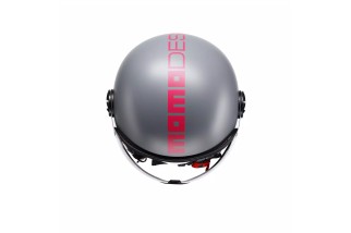 CASCO JET MOMODESIGN FGTR CLASSIC FLUO MATT GREY / FUCSIA