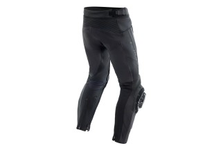 DELTA 4 - PANTALONI DA MOTO IN PELLE UOMO BLACK/BLACK