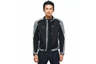 HYDRAFLUX 2 AIR D-DRY® - GIACCA MOTO IMPERMEABILE UOMO BLACK/CHARCOAL GRAY
