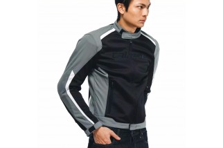 HYDRAFLUX 2 AIR D-DRY® - GIACCA MOTO IMPERMEABILE UOMO BLACK/CHARCOAL GRAY