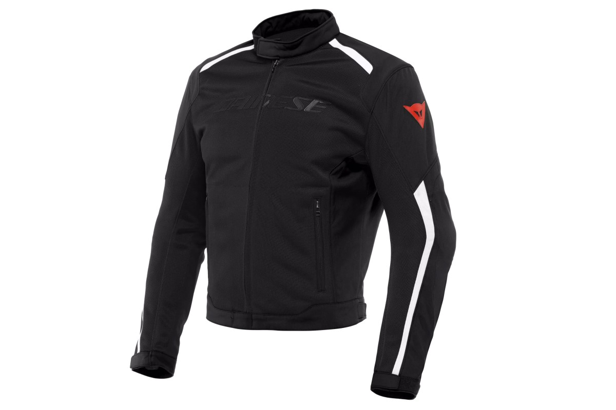HYDRAFLUX 2 AIR D-DRY® - GIACCA MOTO IMPERMEABILE UOMO BLACK/WHITE