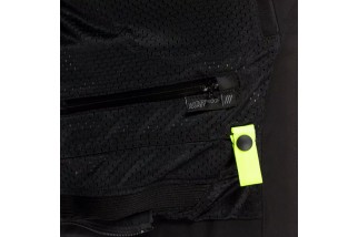 IPERATTIVA - GIACCA DA MOTO IN PELLE E TESSUTO DA UOMO