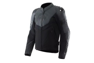 IPERATTIVA - GIACCA DA MOTO IN PELLE E TESSUTO DA UOMO