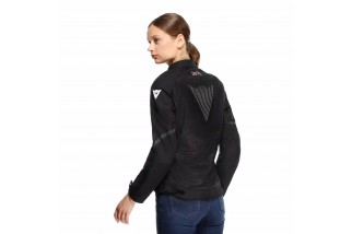 DAINESE HEROSPHERE AIR TEX - GIACCA MOTO ESTIVA DONNA BLACK/WHITE/PEACH