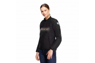 DAINESE HEROSPHERE AIR TEX - GIACCA MOTO ESTIVA DONNA BLACK/WHITE/PEACH