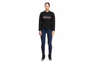 DAINESE HEROSPHERE AIR TEX - GIACCA MOTO ESTIVA DONNA BLACK/WHITE/PEACH