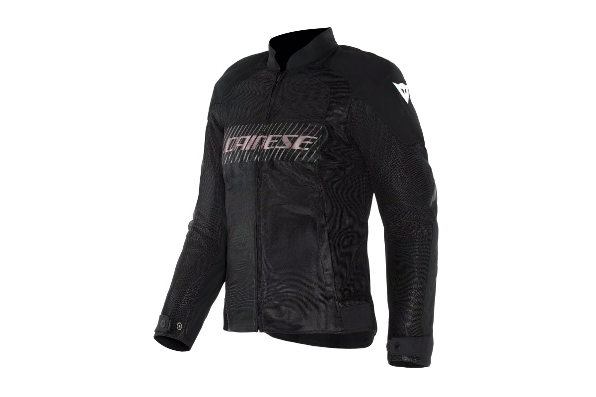 DAINESE HEROSPHERE AIR TEX - GIACCA MOTO ESTIVA DONNA BLACK/WHITE/PEACH