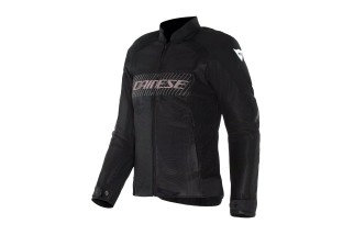 DAINESE HEROSPHERE AIR TEX - GIACCA MOTO ESTIVA DONNA BLACK/WHITE/PEACH