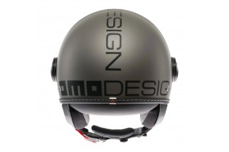 CASCO MOTO JET MOMODESIGN FGTR EVO MONO E2206 TITANIO OPACO / NERO